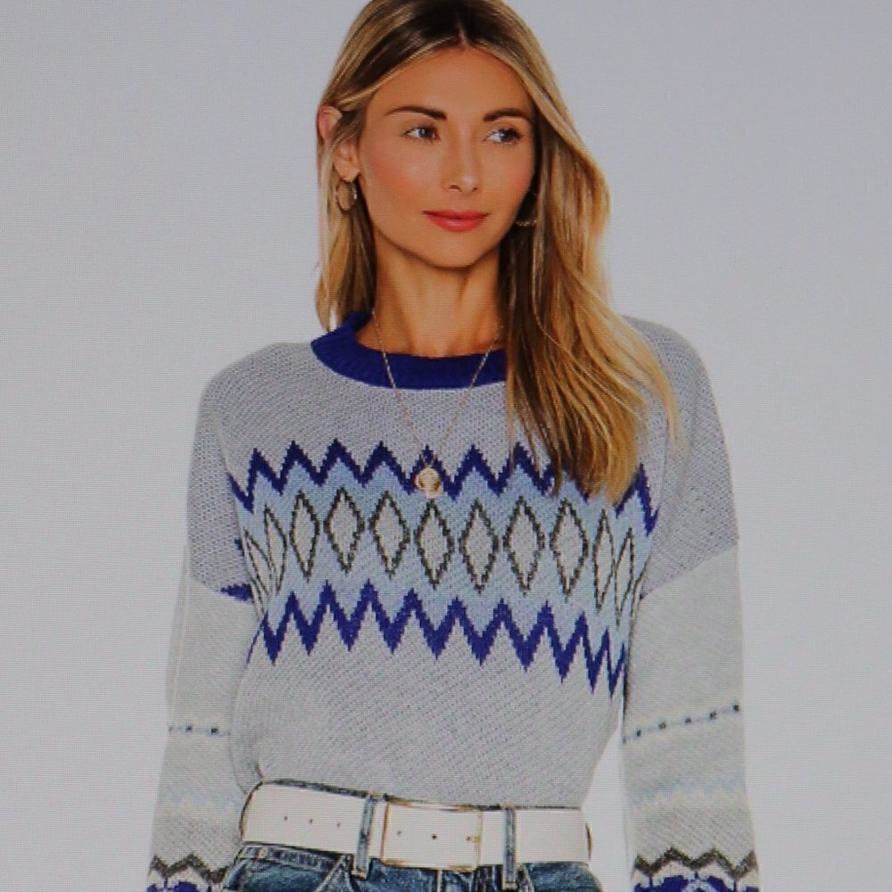 Central Park West Vetiver Sweater Size L